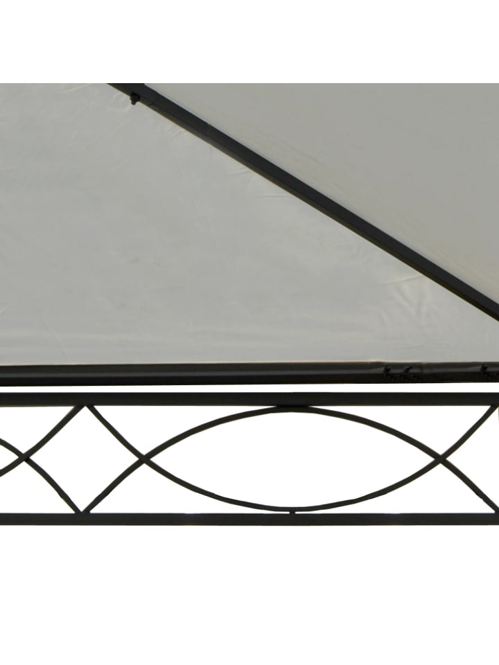 MCW Pergola Calpe mit Seitenwand und Moskitonetz, Creme mit Seitenwand   Moskitonetz günstig kaufen onesize