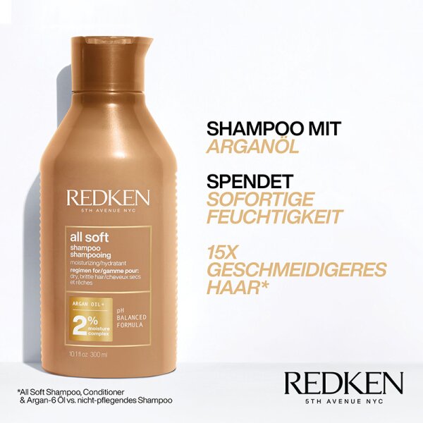 Redken All Soft Shampoo
