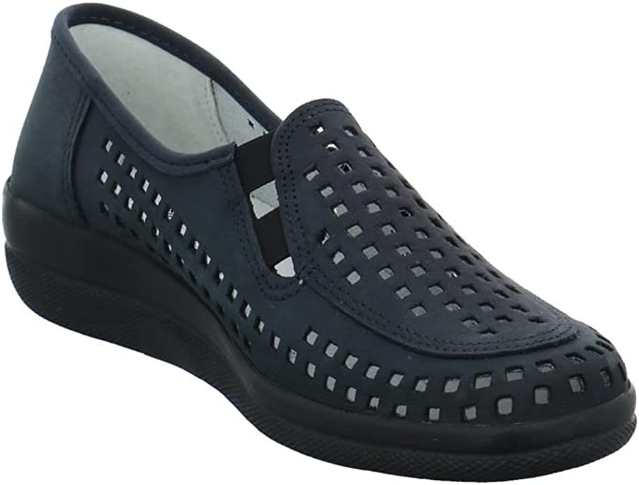 AMBITIOUS Sportliche Slipper blau
