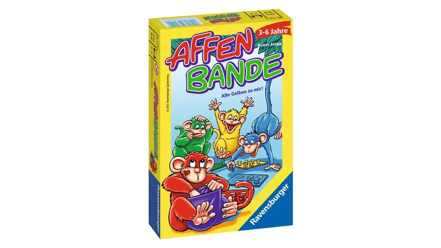 Ravensburger Spiel - Mitbringspiel Affenbande