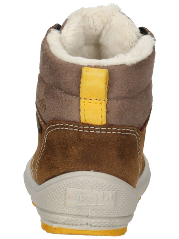 superfit Stiefelette in Braun/Gelb günstig kaufen