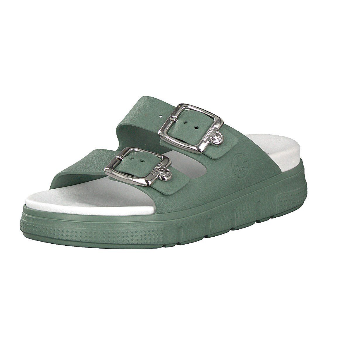 Rieker Rieker Damen Pantolette mint Pantolette