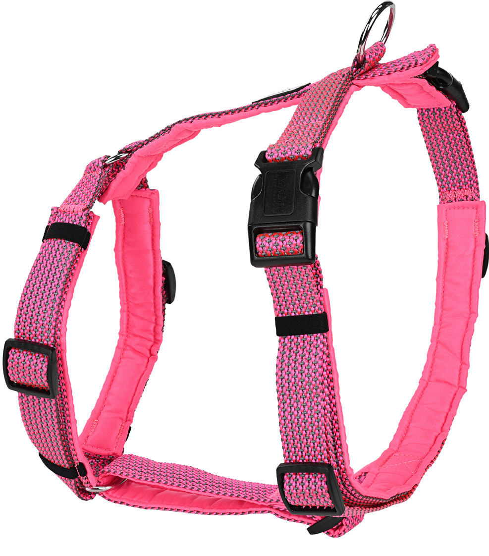 AniOne Hundegeschirre AniOne Soft Geschirr pink XL