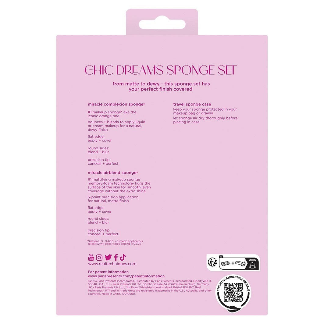 Chic Dreams Sponge Set