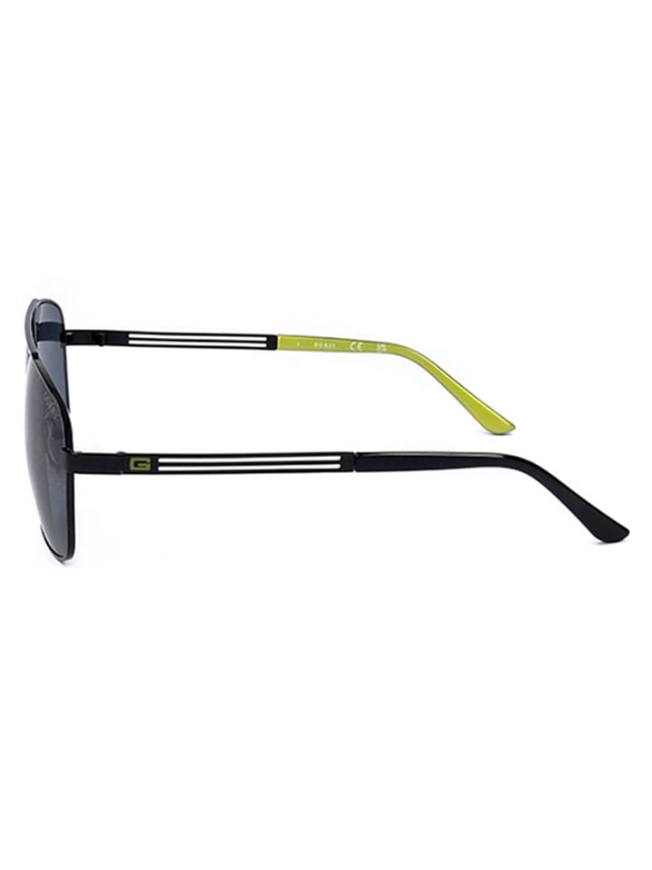 Guess Herren-Sonnenbrille in Schwarz günstig kaufen 58