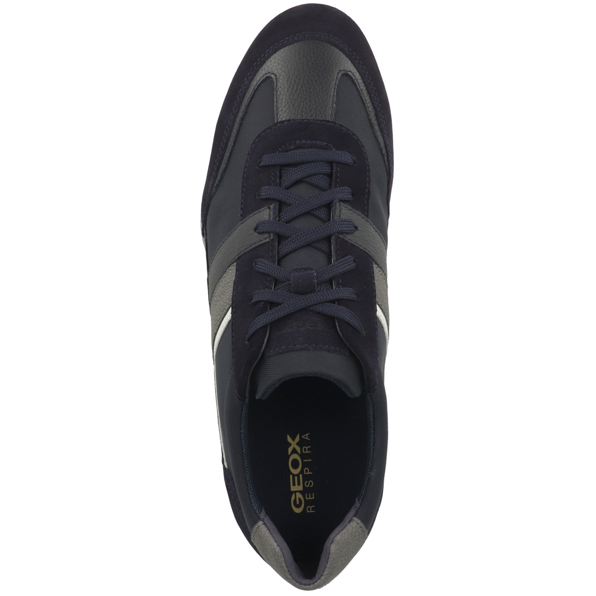 Geox U Wells A Sneaker Low dunkelblau