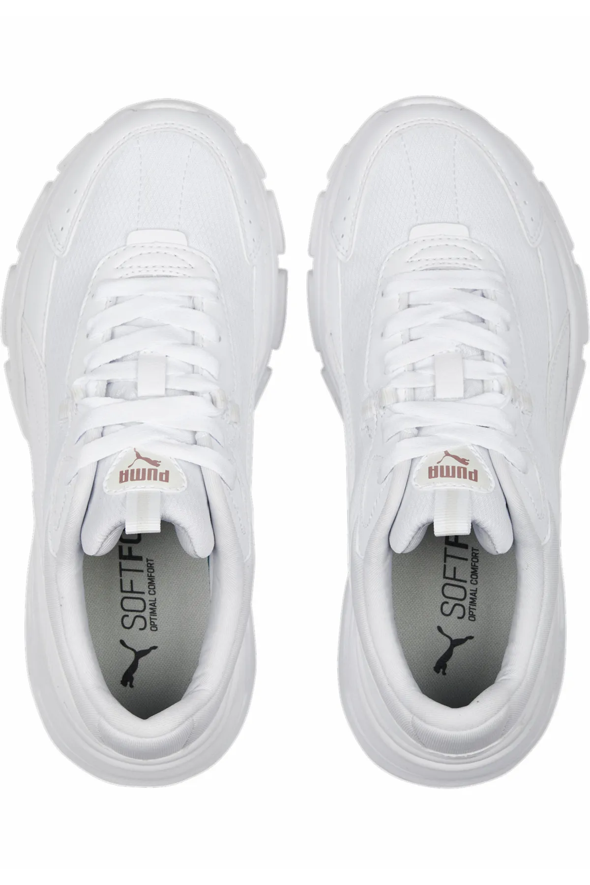 Puma  Sneaker - Weiß - Plateau Absatz