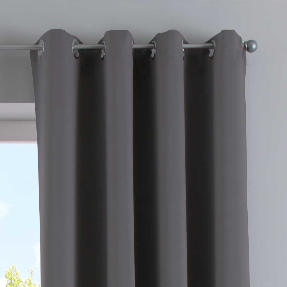 Vorhang, Gardinenbox, Öse (1 St), verdunkelnd, Blickdicht NewYork Thermo-Gardine Blackout schalldämmend UV-Schutz extra Breit Raffhalter 201920600