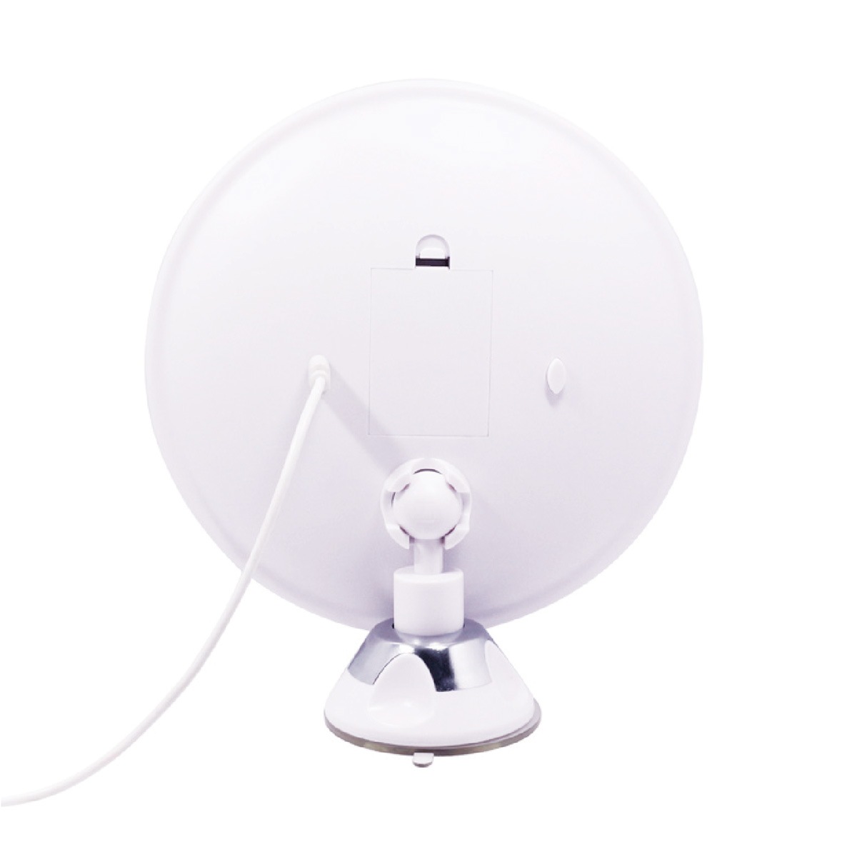 Saugnapf Kosmetikspiegel mit LED-Licht und 10x Vergrößerung