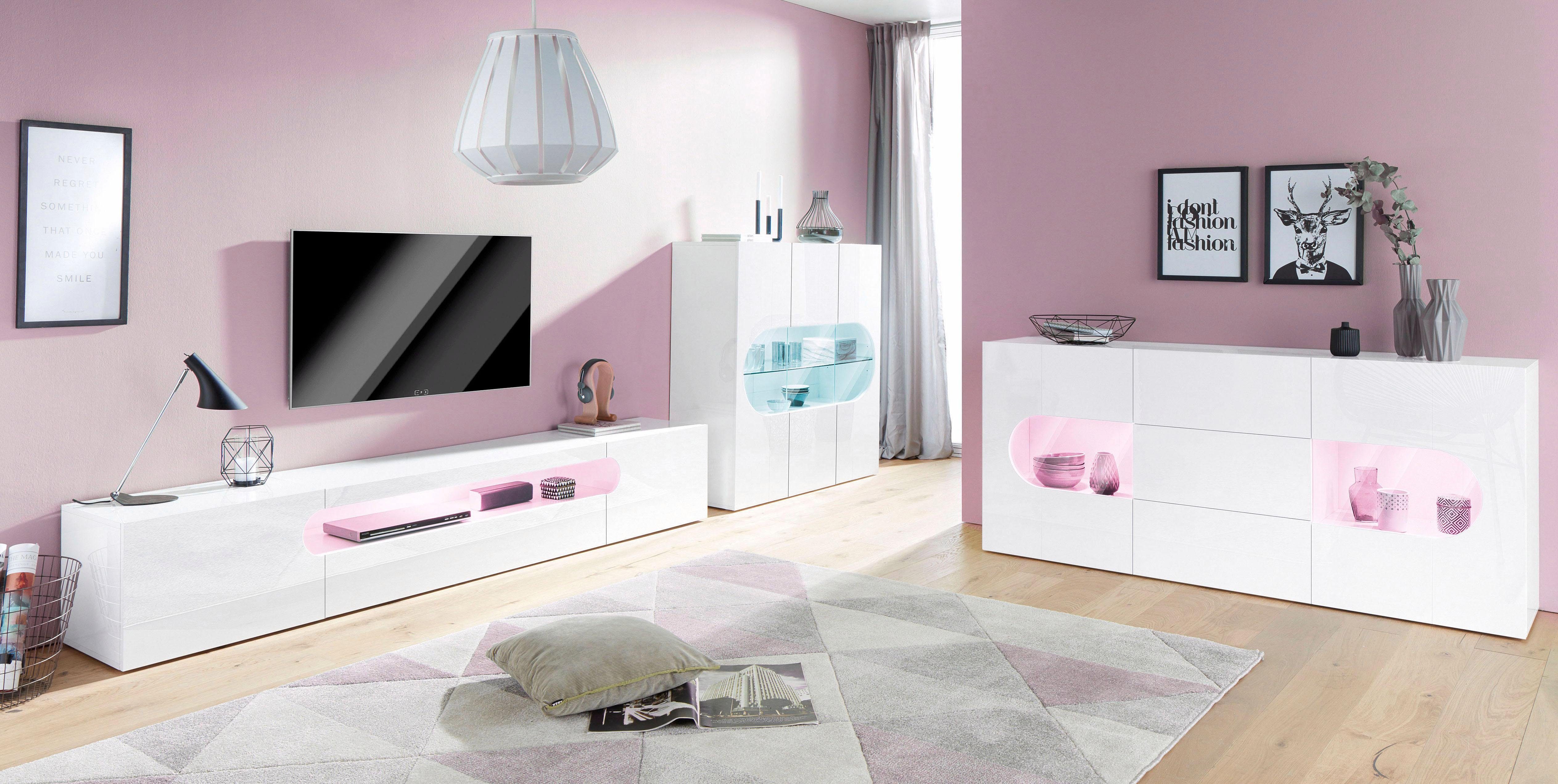 Tecnos Highboard Real, Höhe 121 cm