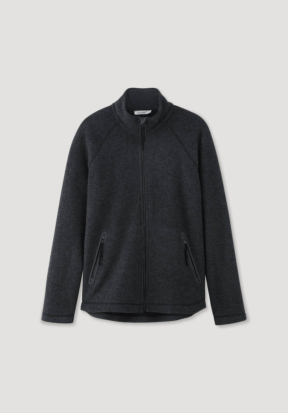 Wollfleece-Jacke aus reiner Bio-Merinowolle