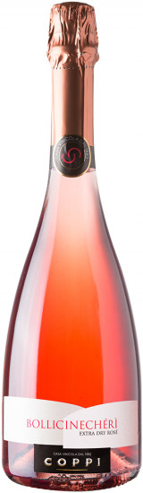 Bollicine Cherì Spumante Rosè Negroamaro Salento IGP extra trocken - Cantina Coppi