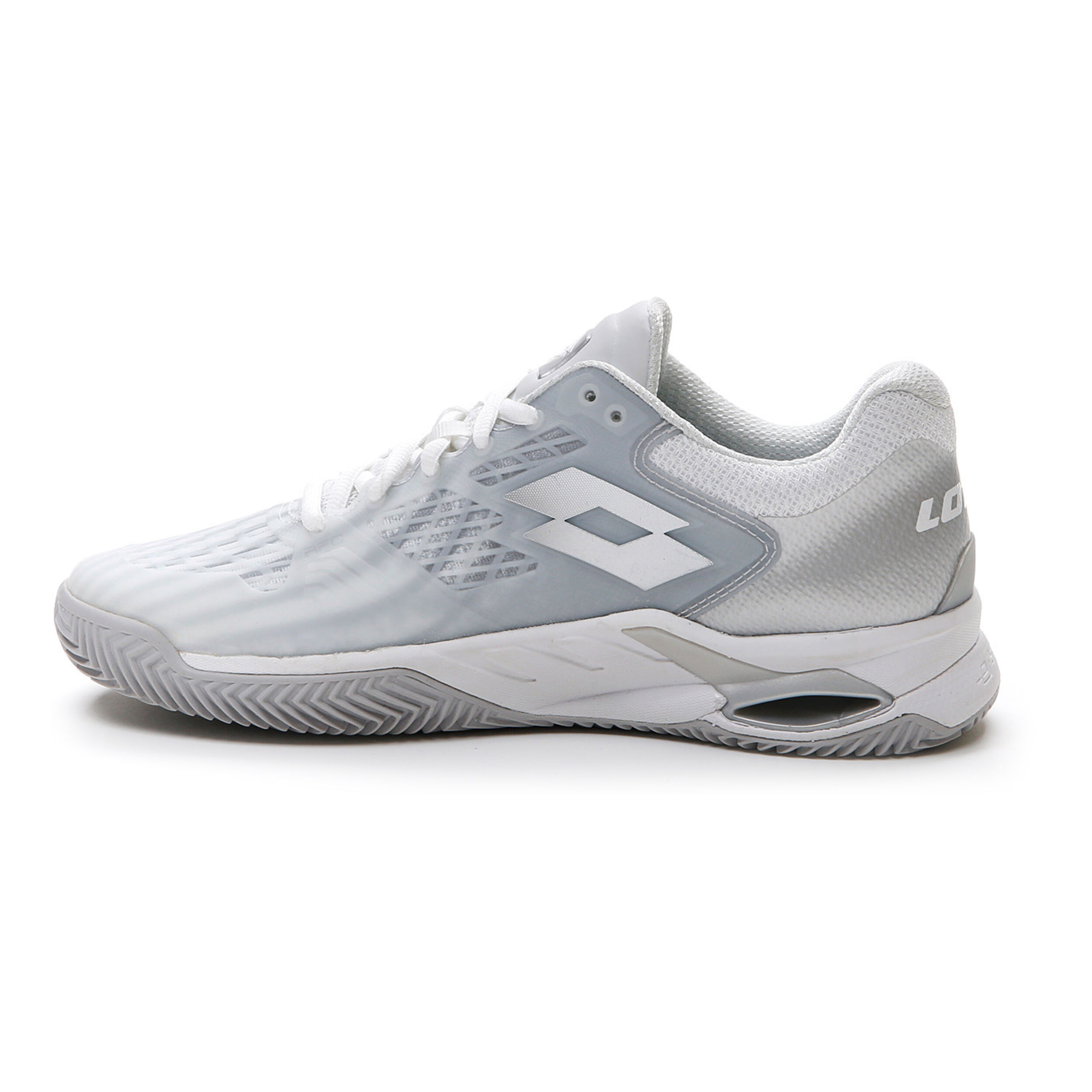 Mirage 100 Clay Sandplatzschuh Damen - Weiß, Grau