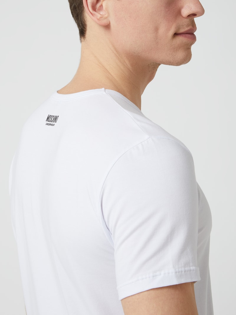 T-Shirt im 2er-Pack in weiß