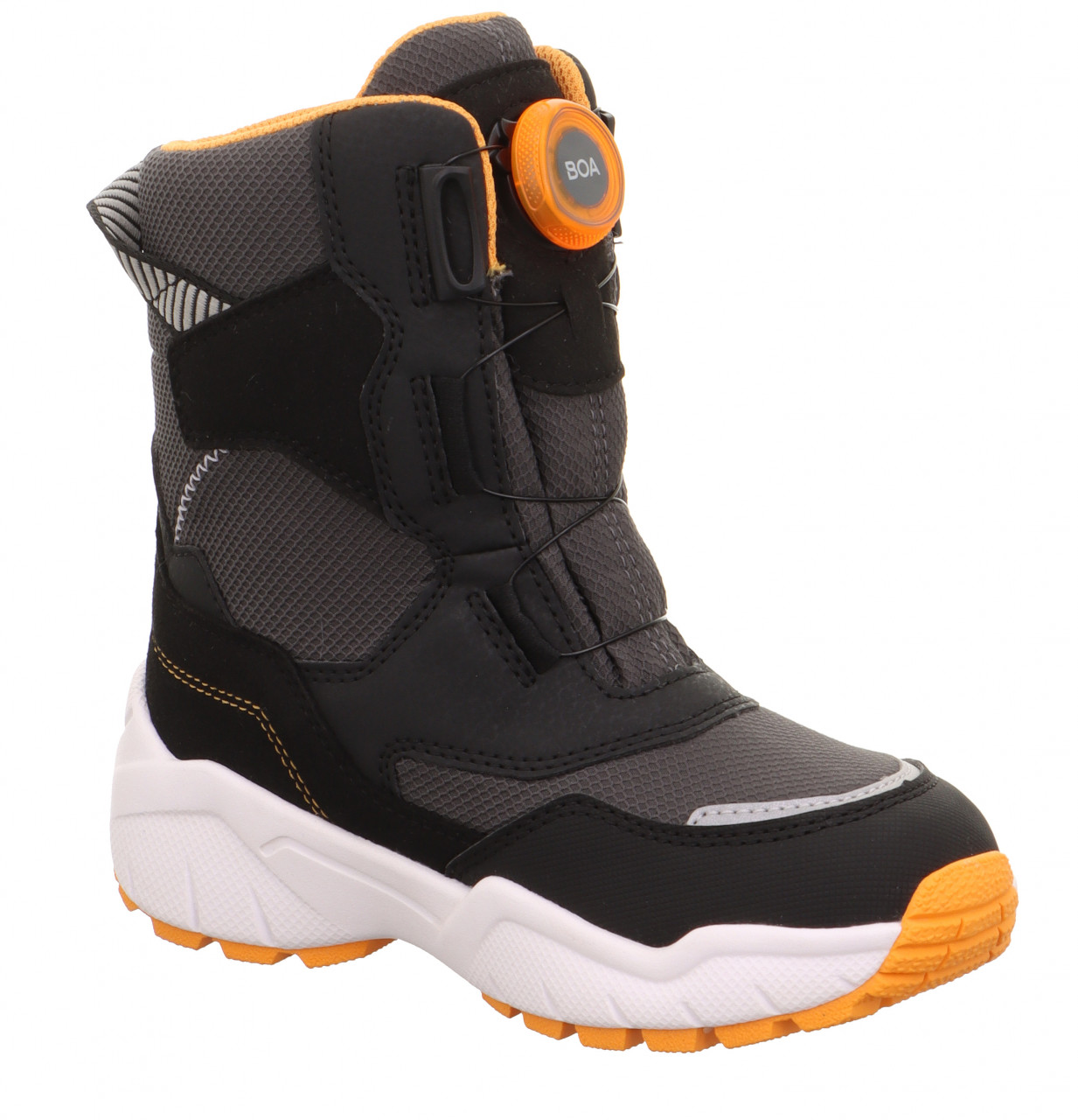 CULUSUK 2.0 - Schwarz/Orange Stiefel mit BOA® Drehverschluss