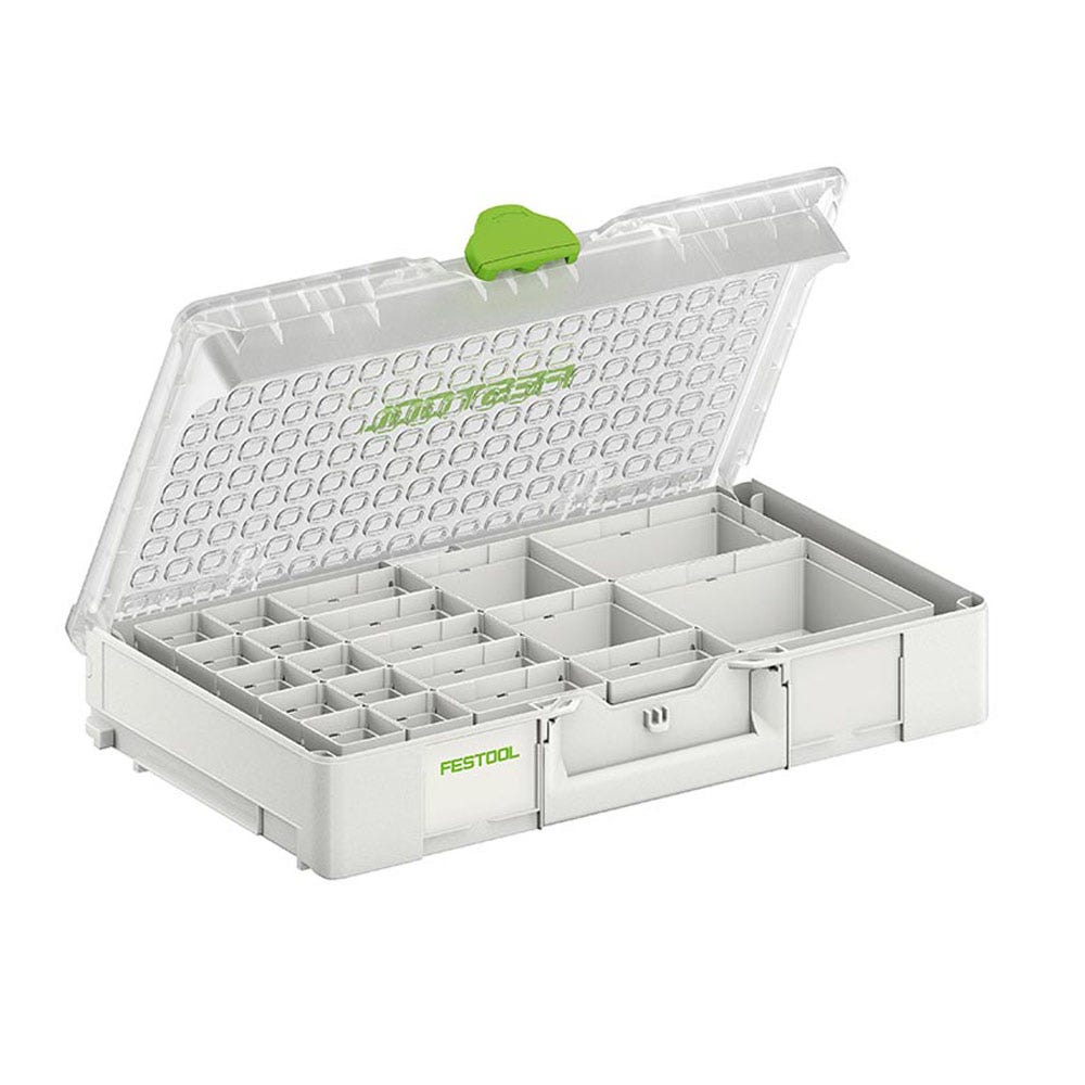 Organizador FESTOOL Systainer 3 com 20 compartimentos, 89 mm x 508 mm - Grande 204856