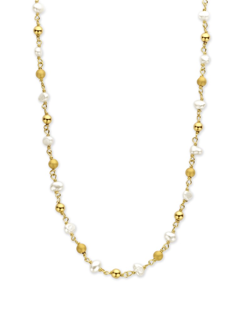 Casa Jewelry Riva Pearl necklace gold plated