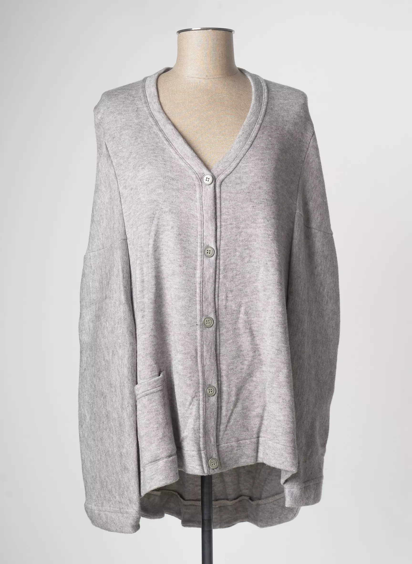 Franck Anna Cardigans Femme couleur gris