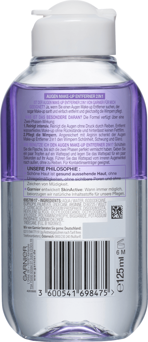 Augen Make-up Entferner 2in1, 125 ml