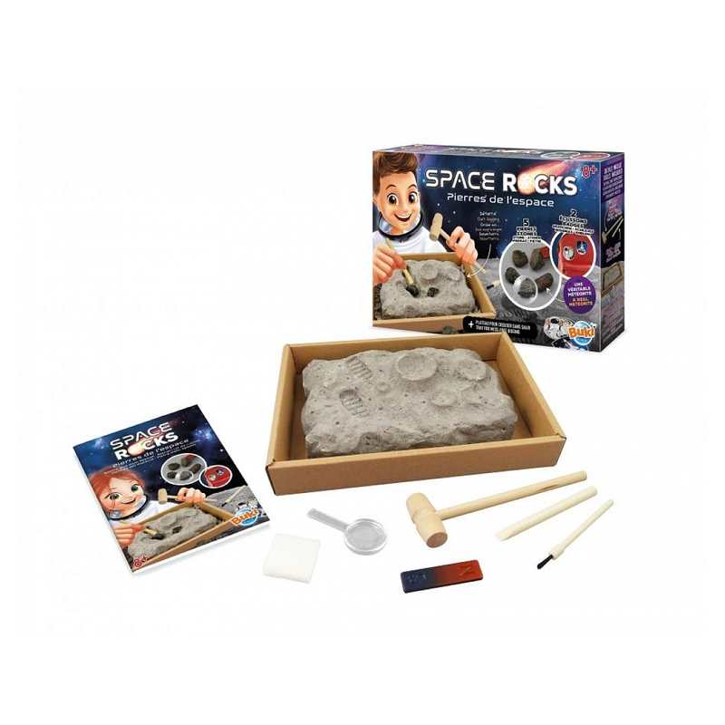Pierres de l'espace à déterrer