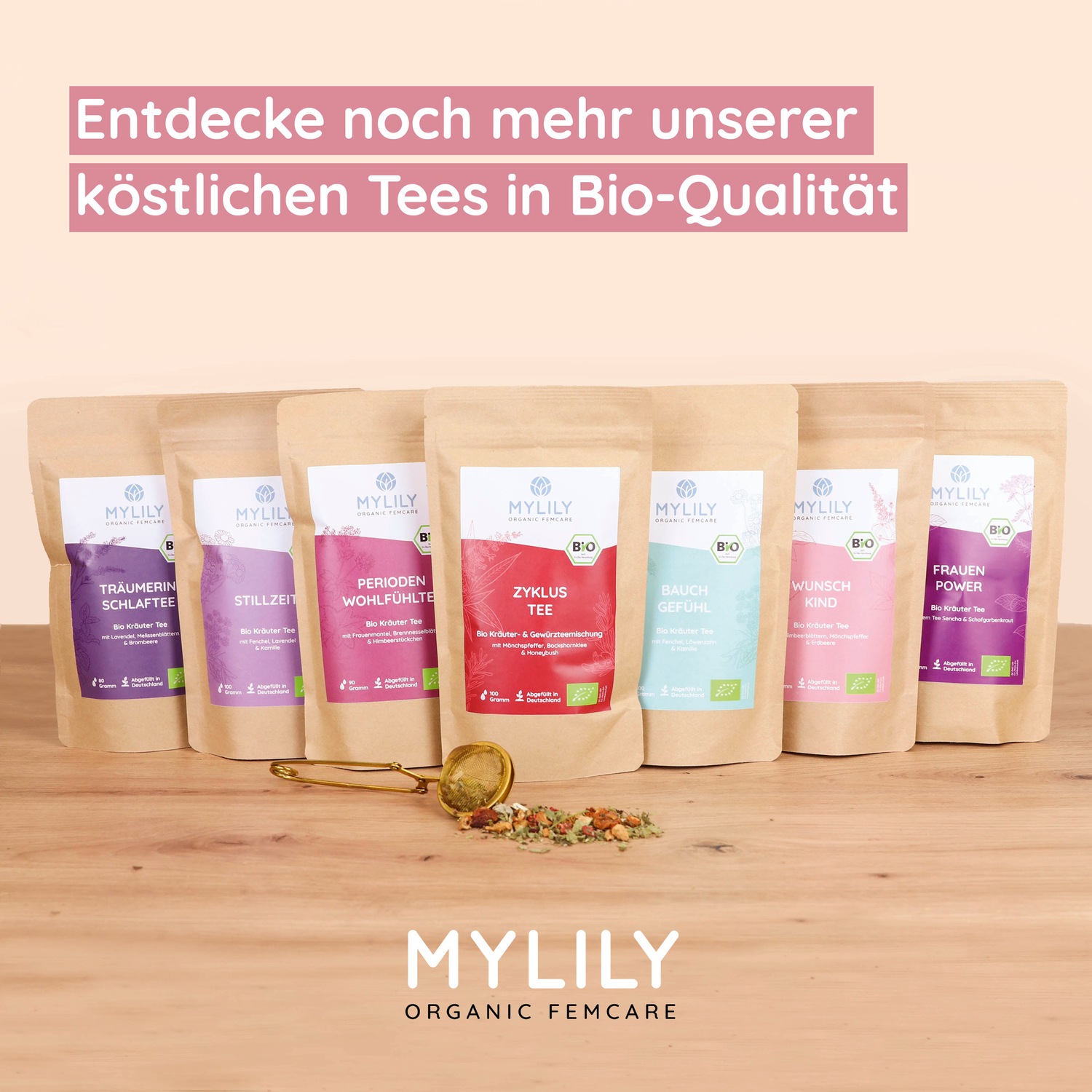 Hey Mama Tee - Wochenbett-Tee | loser Bio-Kräutertee 100 g
