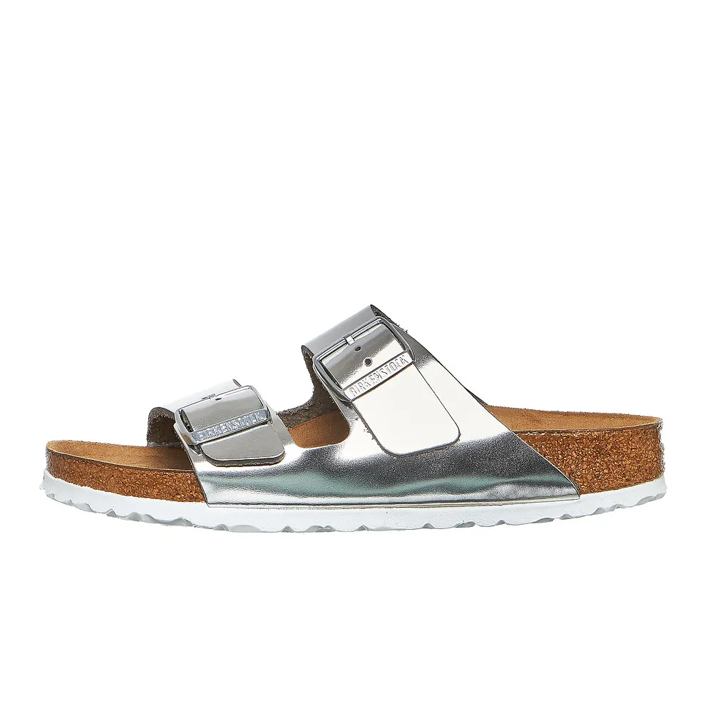 Birkenstock Arizona NL SFB Metallic 1005961 / grau
