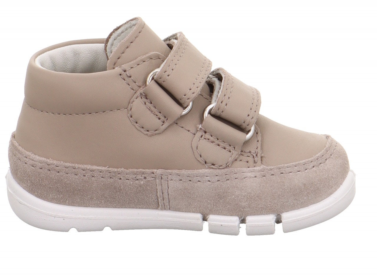 FLEXY - BeigeSneaker low mit Klettverschluss