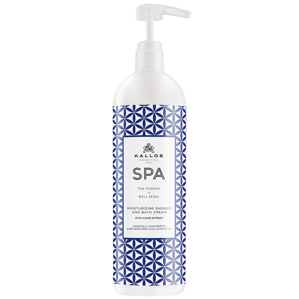Kallos SPA Moist Shower & Bath Cream 1000 ml