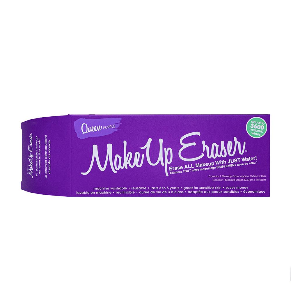 MakeUp Eraser Queen Purple Serviette démaquillante réutilisable