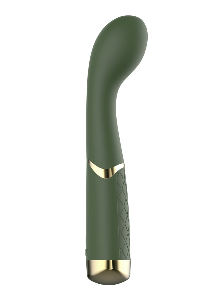 Emerald Love G-Punkt Vibrator Luxurious G-Spot Massager in grün günstig kaufen 19,5 cm