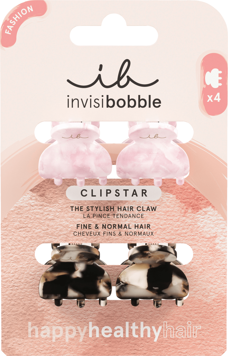 Haarklammern Clipstar Petit Four, 4 St