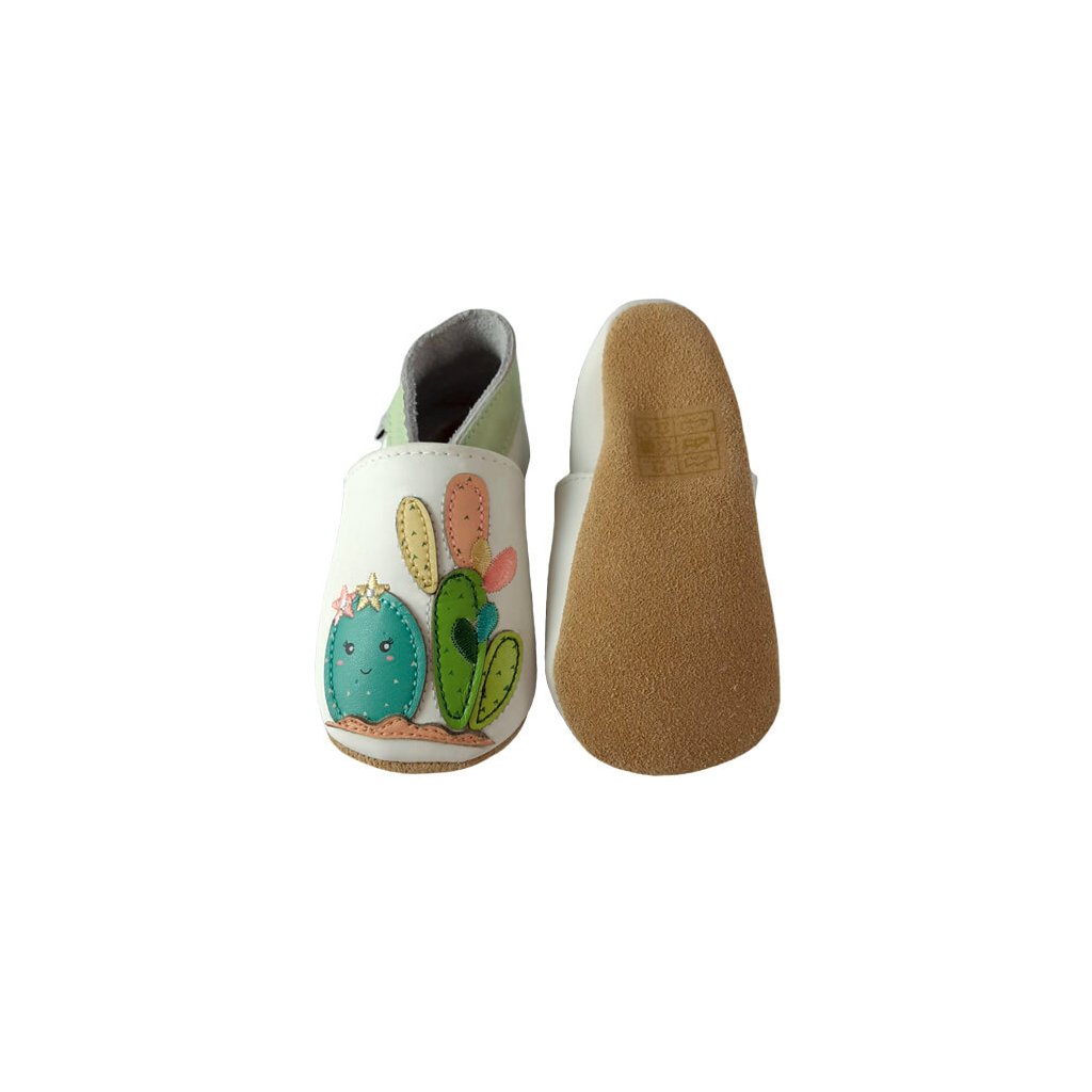 Lait et Miel Cactus Krabbelschuhe mit Kaktus