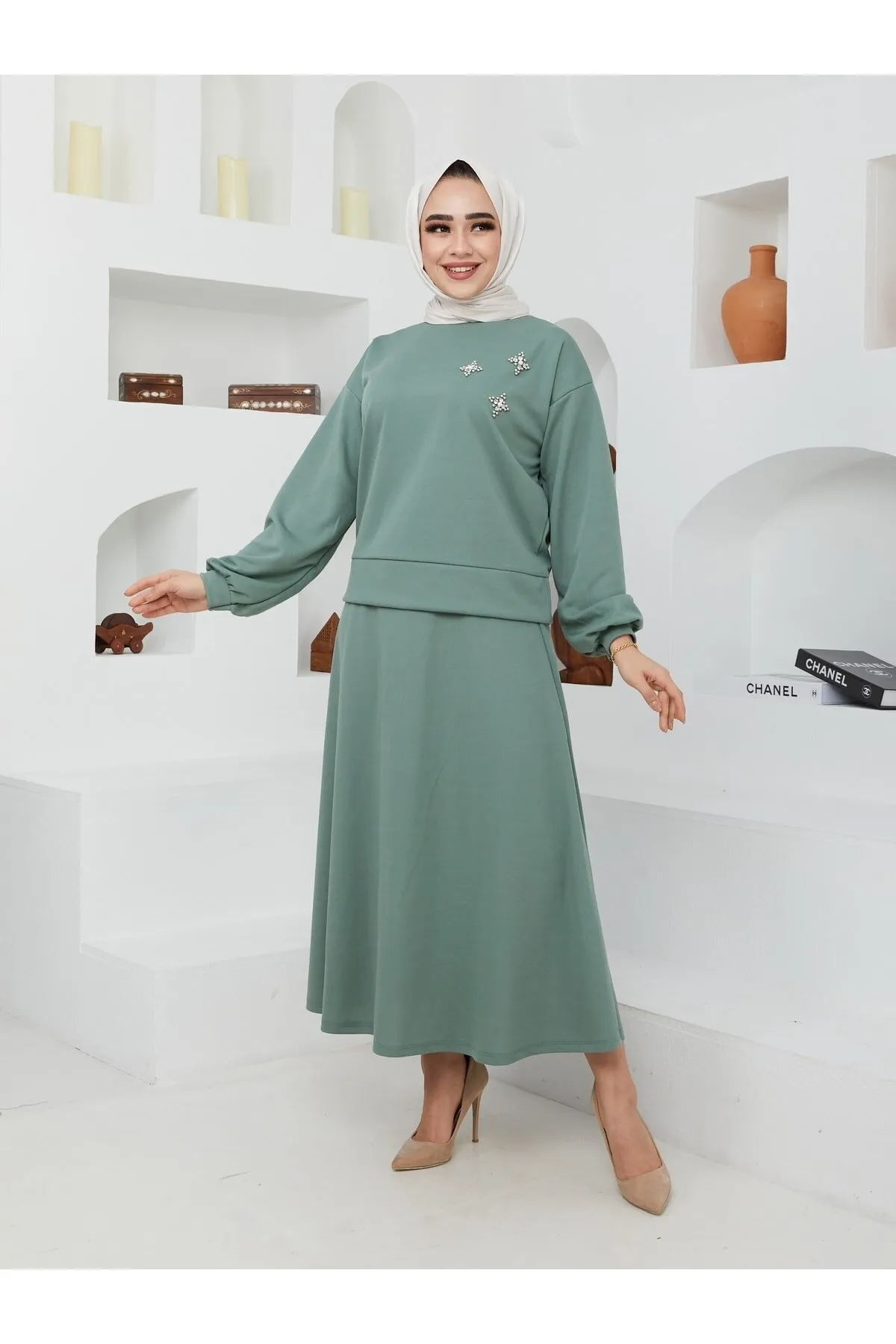 VOLT CLOTHİNG  Zweiteiler - Grün - Regular Fit