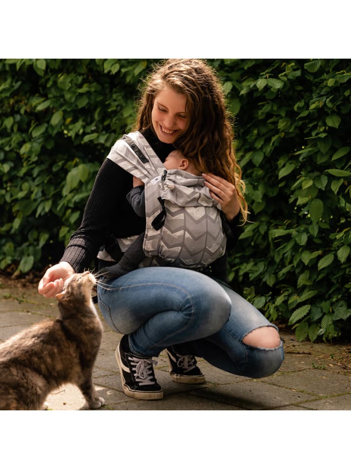 Hoppediz Babytrage Primeo in Amsterdam stone günstig kaufen onesize