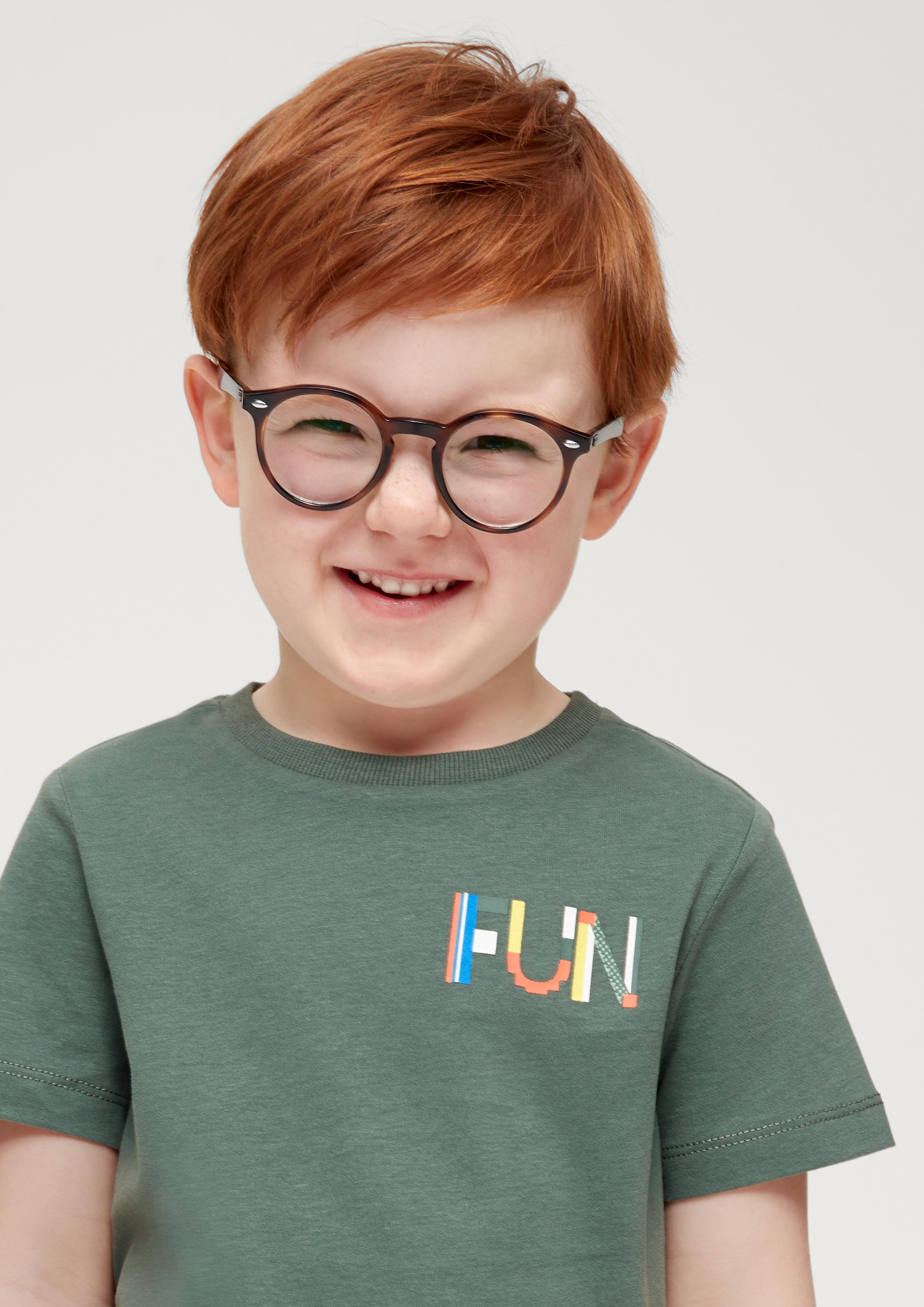 T-Shirt mit Rückenprint  2130687-6714