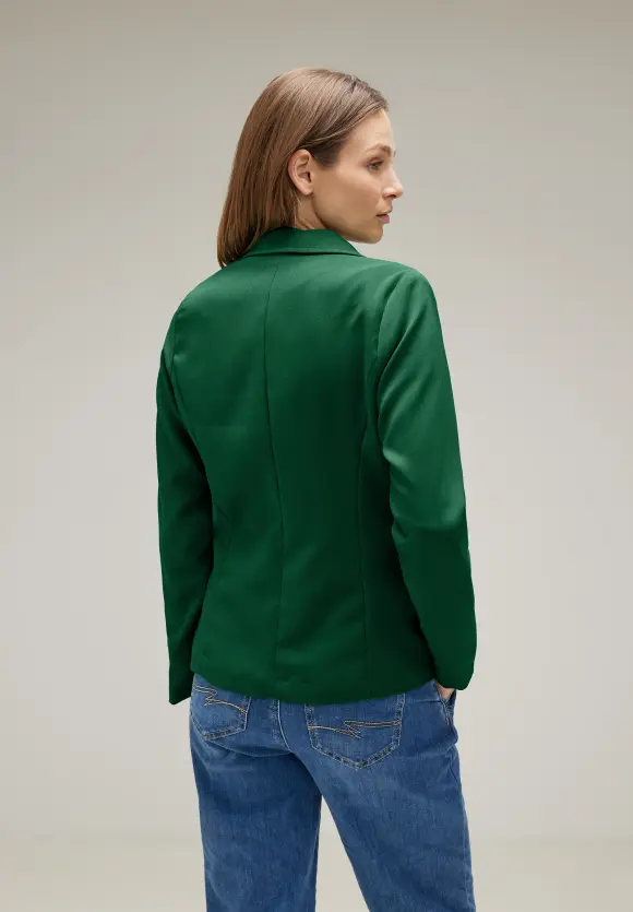 Street One Twill Blazer in Unifarbe