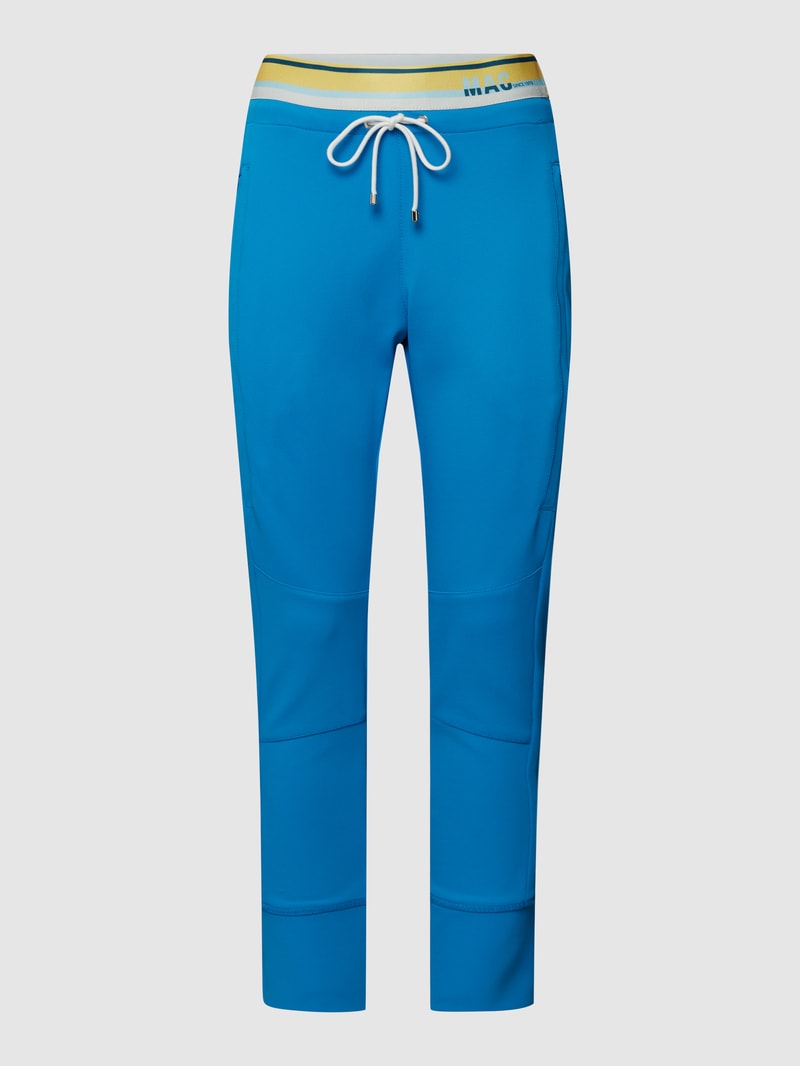 Sweatpants mit Teilungsnähten Modell 'FUTURE 4.0' in blau