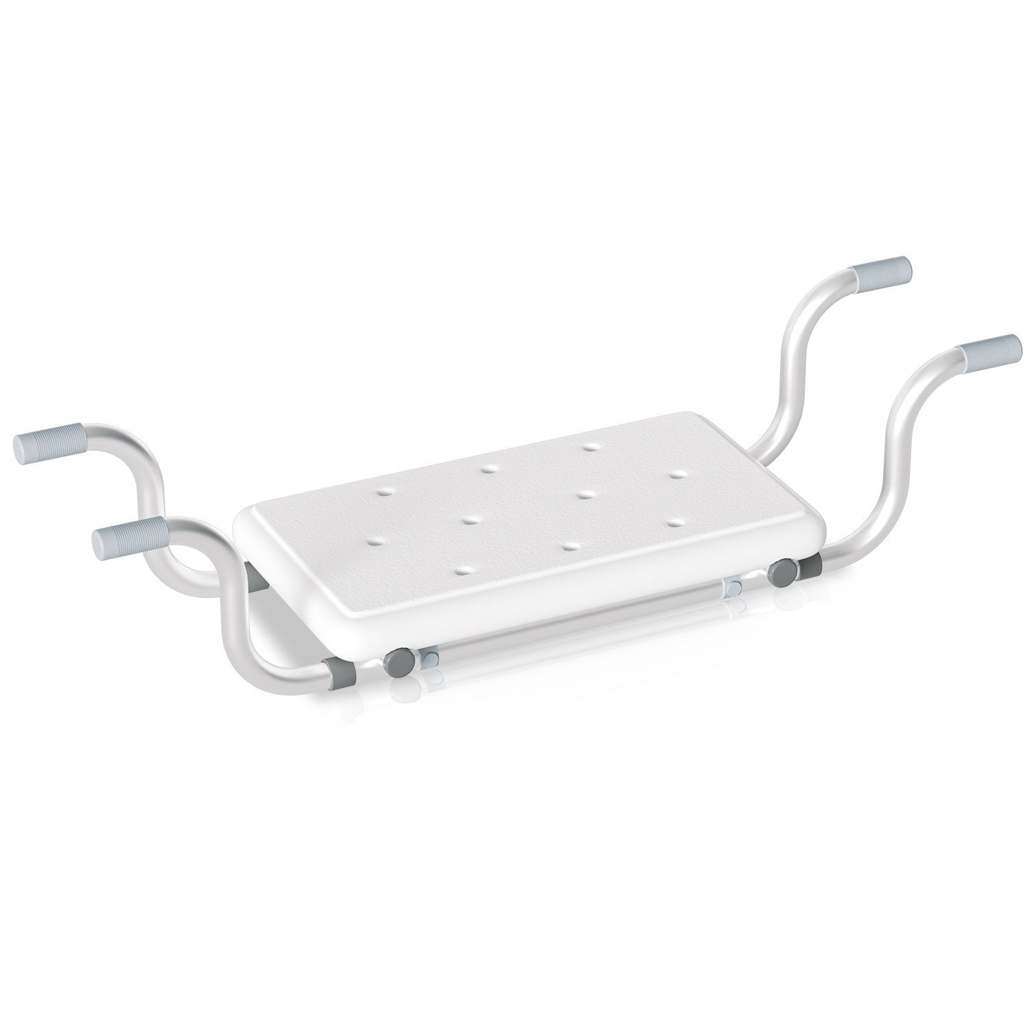 Lospitch Badewannensitz Badewannensitz Wannensitz 72-82cm bis 136Kg Badesitz Weiß