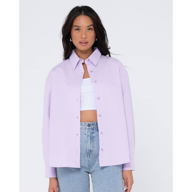 RUSTY POPSICLE LONG SLEEVE SHIRT Langarmbluse Damen