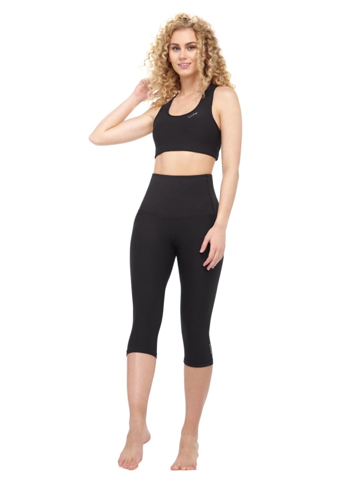 Winshape Functional Comfort High Waist 3/4-Tights HWL212C in schwarz günstig kaufen