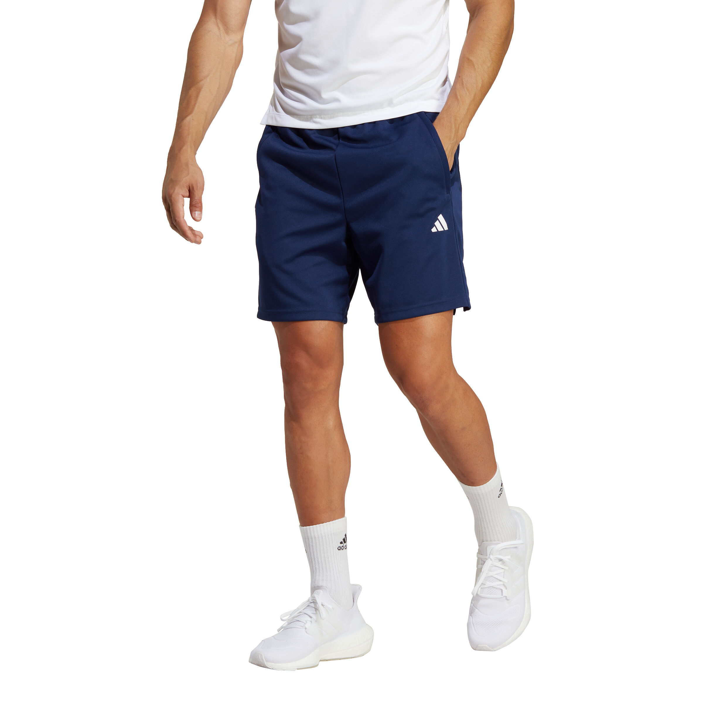 Essentials Train All Set Training Shorts Herren - Dunkelblau