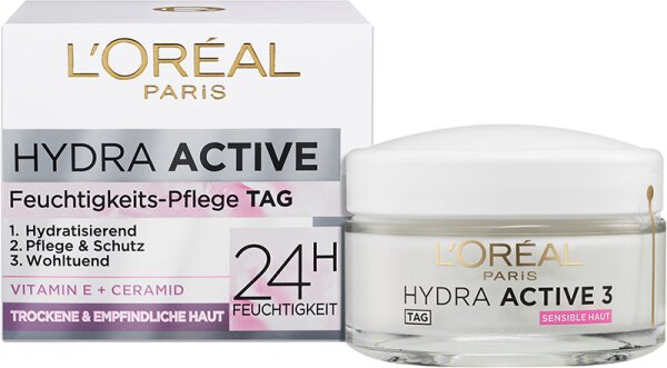 L'Oréal Paris Hydra Active 3 sensible Haut Gesichtscreme