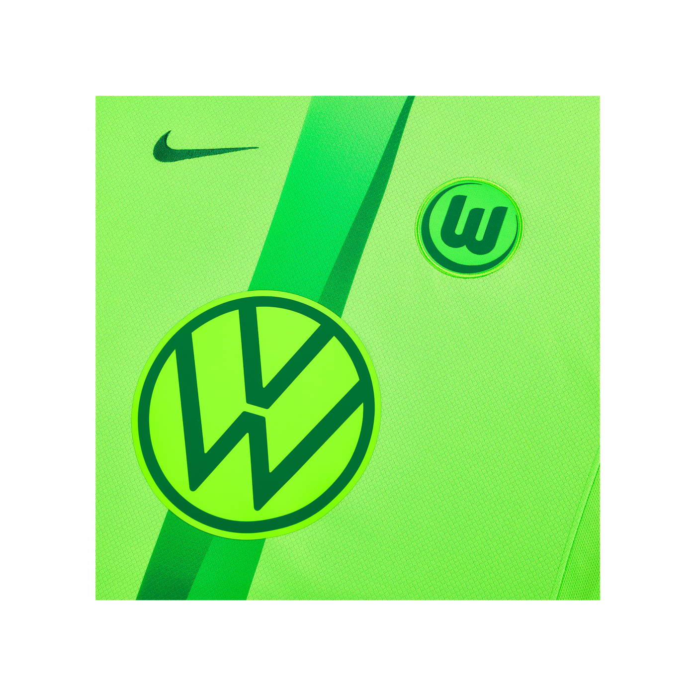 Nike VfL Wolfsburg Trikot Home 2024/2025 Grün F398