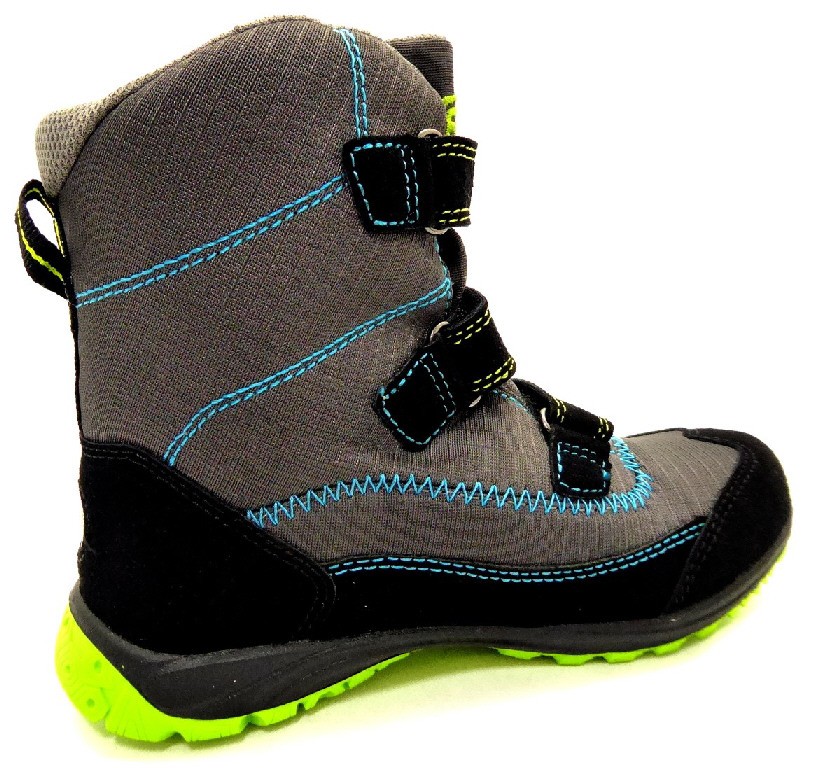 BRÜTTING Stiefel Jungen grau