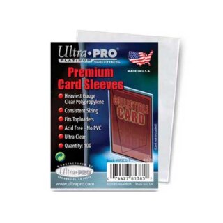 UP - Standard Sleeves - Platinum Card (100 Sleeves) [66x91mm]