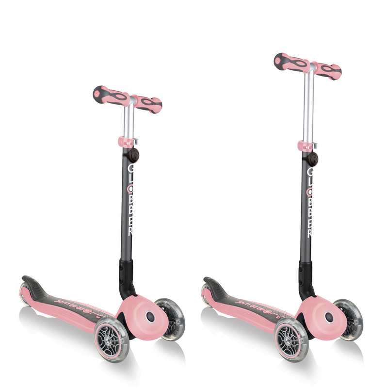Trottinette Go Up Deluxe Rose pastel Globber