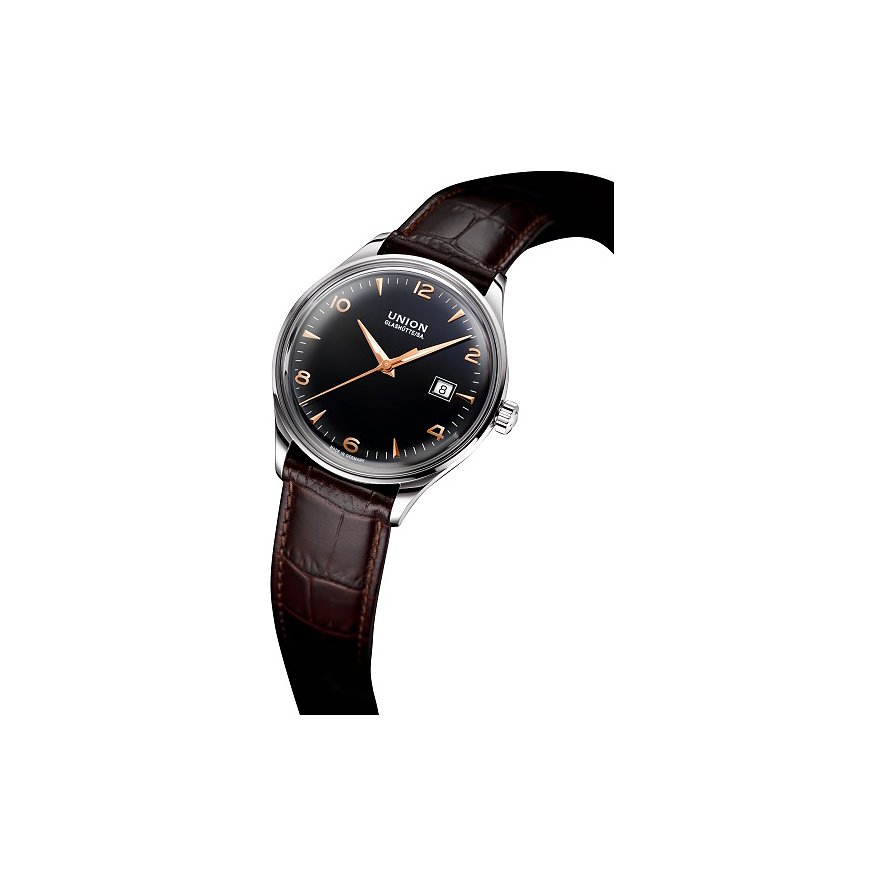 Union Glashütte Herrenuhr Noramis Datum