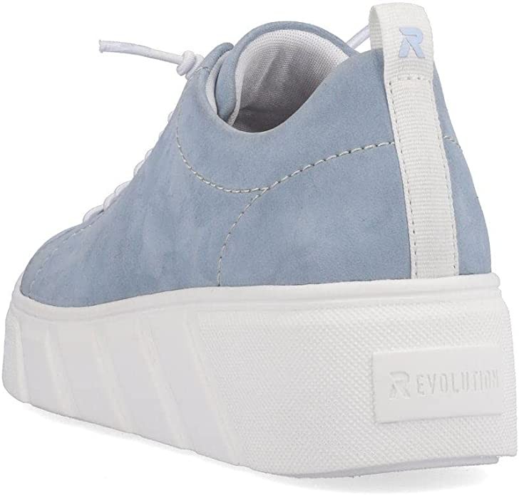 RIEKER Freizeit Schnürer blau
