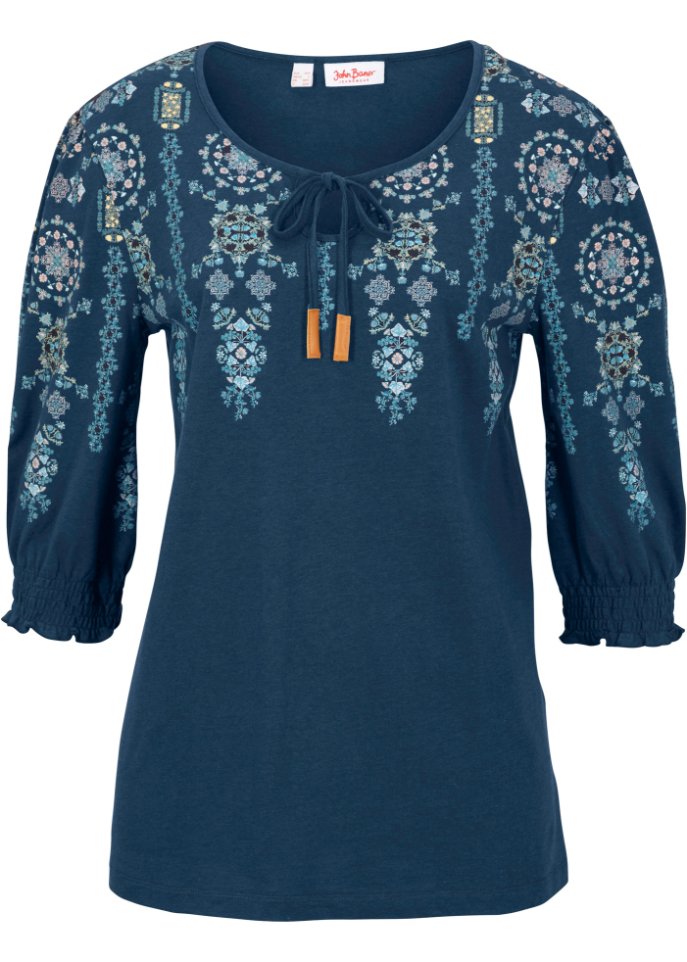 Shirt-Tunika, 3/4-Arm