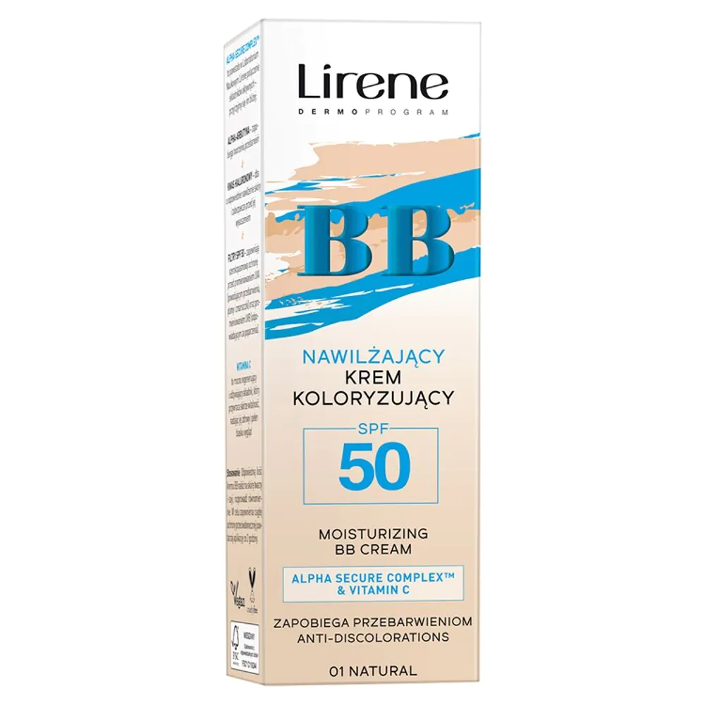 Lirene BB hidratantna tonirana krema SPF50 01 Natural
